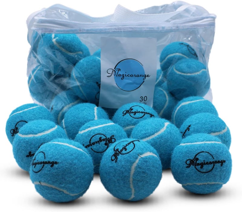 Magicorange Tennis Balls, 30 Pack Advanced Training Tennis Balls Practice Ball, Pet Dog Playing Balls,Good for Beginner Training Ball - Image 5